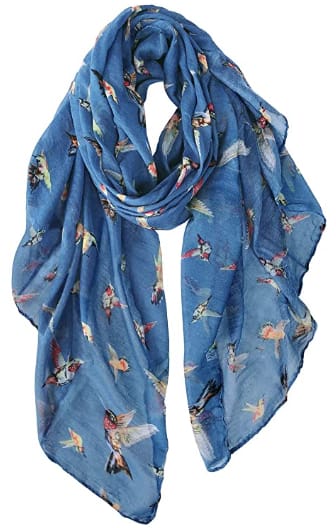 GERINLY Scarfs for Women Lightweight Floral Print