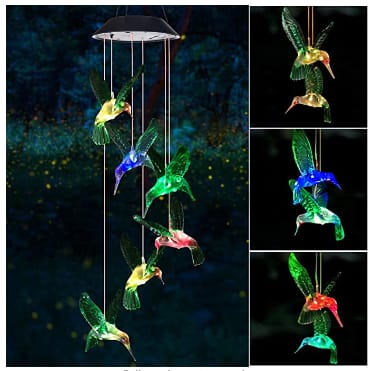 Solar Wind Chimes Outdoor